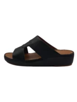 Man Sandal Black Leather.1