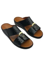Sandal 2000 leathers black color (Big Size) - Image 2