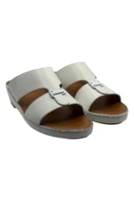 Men Sandal White Leather.70 - Image 2