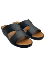 Men Sandal Black Leather.77 - Image 2