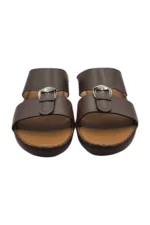 Men Sandal Brown Leather.5 - Image 4