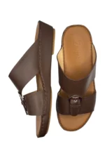 Men Sandal Brown Leather.5 - Image 5