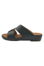 Men Sandal Grey Leather.5