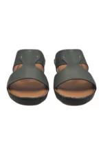 Men Sandal Green Leather.88 - Image 4