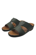 Men Sandal Green Leather.88 - Image 3