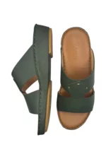 Men Sandal Green Leather.88 - Image 5