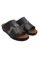 Men Sandal Black Leather.99 - Image 2
