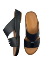 Men Sandal Black Leather.0 - Image 4