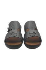 Men Sandal Grey Leather.90 - Image 3