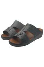 Men Sandal Grey Leather.90 - Image 4