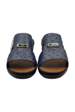 Men Sandal Dark Blue Leather.99 - Image 4