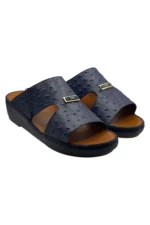 Men Sandal Dark Blue Leather.99 - Image 2