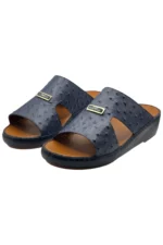 Men Sandal Dark Blue Leather.99 - Image 3