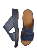Men Sandal Dark Blue Leather.99 - Image 5