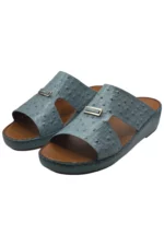 Men Sandal Sky Blue Leather.99 - Image 3