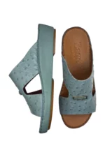Men Sandal Sky Blue Leather.99 - Image 5