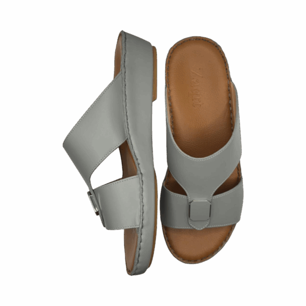 نعال خليجية لون رصاصي.١